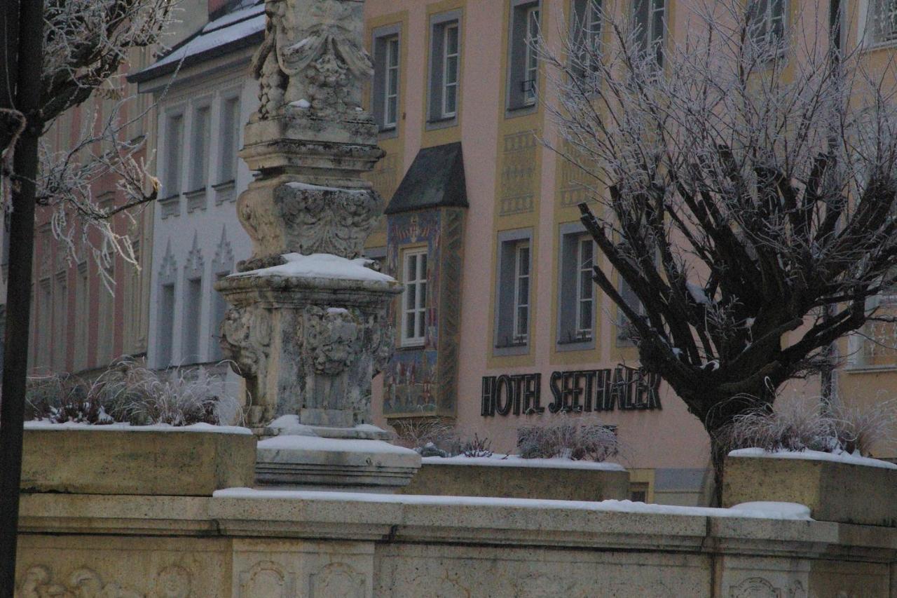 Hotel Seethaler Straubing Eksteriør billede